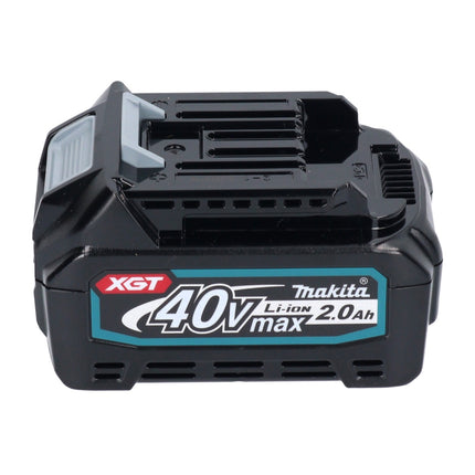 Taladro atornillador inalámbrico Makita DF 001 GA101 40 V máx. 140 Nm XGT Brushless + 1x batería 2,0 Ah + Makpac - sin cargador