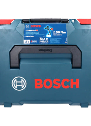 Bosch GSB 18V-150 C Trapano a percussione professionale a batteria 18 V 150 Nm ( 06019J5102 ) Biturbo Brushless + L-Boxx - senza batteria, senza caricabatterie
