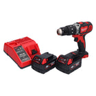 Milwaukee M18 BPD-402 Cordless Percussion Drill 60Nm 18V  + 2x Batteries 4.0Ah + Charger