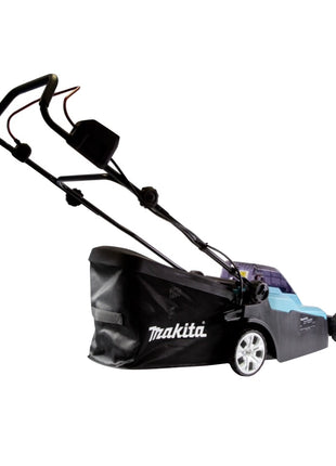 Rasaerba a batteria Makita DLM 382 CT2 36 V ( 2x 18 V ) 38 cm 40 L + 2x batteria 5,0 Ah + doppio caricatore