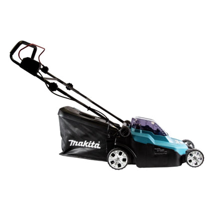 Kosiarka akumulatorowa Makita DLM 382 CM2 36 V ( 2x 18 V ) 38 cm 40 l + 2x akumulator 4,0 Ah + podwójna ładowarka