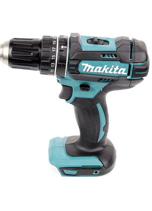 Makita DLX 2131 TJ cordless combo kit 18 V with DHP 482 62 Nm + DTD 152 165 Nm + 2x rechargeable battery 5.0 Ah + charger + Makpac