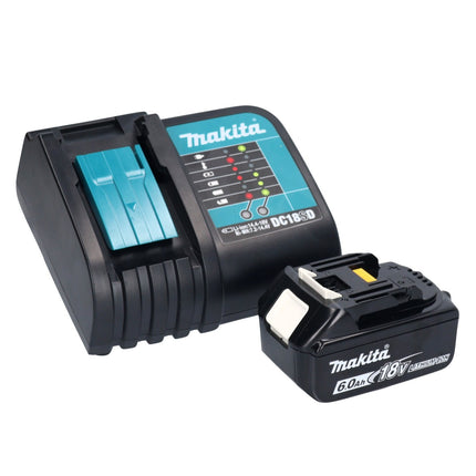 Makita DTD 152 SGX5 Cordless Impact Driver 165Nm 18V + 1x Battery 6.0Ah + Charger + Case + Set of 101 accessories