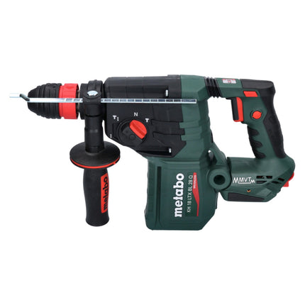 Taladro percutor de batería Metabo KH 18 LTX BL 28 Q 18 V 3 J SDS plus sin escobillas + 1x batería 8,0 Ah + cargador + metaBOX