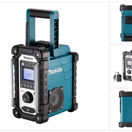 Makita DMR 116 Akku Baustellenradio 14,4 - 18 V AM FM AUX Solo - ohne Akku, ohne Ladegerät