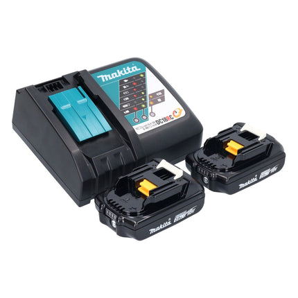 Makita DJV 184 RA Akku Pendelhub Stichsäge 18 V Brushless + 2x Akku 2,0 Ah + Ladegerät