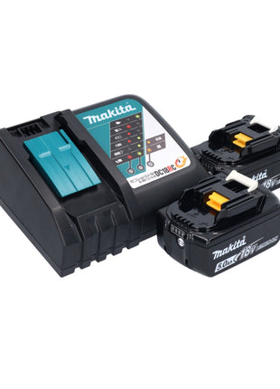 Ventilatore a batteria Makita DCF 203 RT 14,4 V - 18 V + 2x batterie 5,0 Ah + caricabatterie
