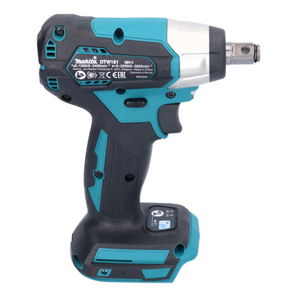 Makita DTW 181 RF1 Clé à choc sans fil 18 V 210 Nm 1/2" Brushless + 1x batterie 3,0 Ah + chargeur