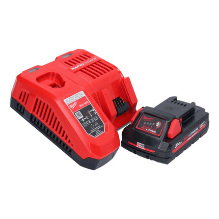 Milwaukee M18 BBL-301 cordless blower 18 V + 1x rechargeable battery 3.0 Ah + charger