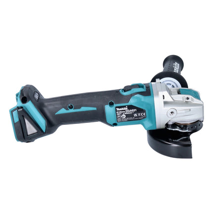 Makita DGA521RFX1 Cordless Angle Grinder 125 mm 18V - X-LOCK Brushless + 2x Batteries 3.0 Ah + Charger