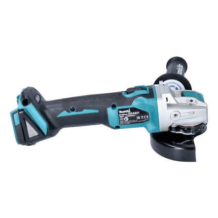 Makita DGA521RTX1 Cordless Angle Grinder 125 mm 18V - X-LOCK Brushless + 2x Batteries 5.0 Ah + Charger