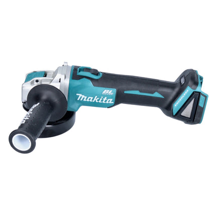 Makita DGA 521 RGX1 akumulatorowa szlifierka kątowa 18 V 125 mm X-LOCK bezszczotkowa + 2x akumulator 6,0 Ah + ładowarka