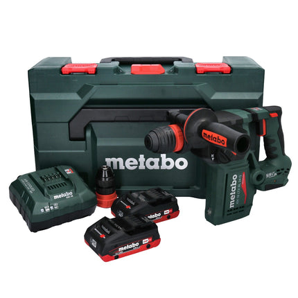 Metabo KH 18 LTX BL 24 Q akumulatorowy młot udarowo-obrotowy 18 V 2,2 J + 2x akumulator 4,0 Ah + ładowarka + metaBOX ( 601714800 )