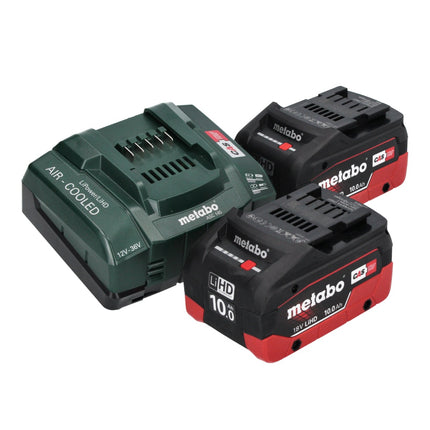Metabo KH 18 LTX BL 24 Q martillo combinado a batería 18 V 2,2 J + 2x baterías 10,0 Ah + cargador + metaBOX