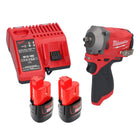 Milwaukee M12 FIW38-202C Llave de impacto sin cable 12 V 339 Nm 3/8