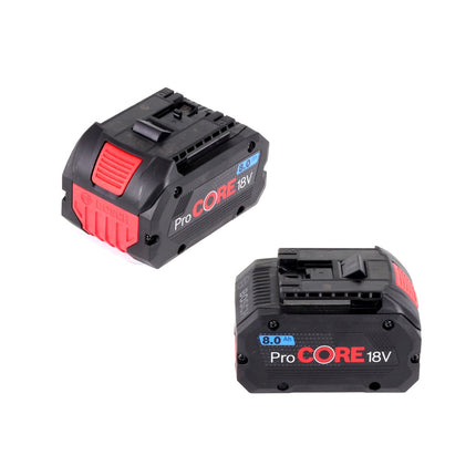 Bosch Starter Set Professional 18V: 2x ProCORE Batteries 8.0 Ah + GAL 1880 CV Charger (1600A01C4K)