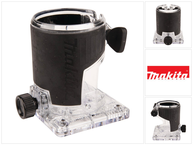 Modulo per fresa per bordi Makita 6 / 8 mm per frese multifunzione DRT50/RT0700C ( 199089-4 ) trasparente