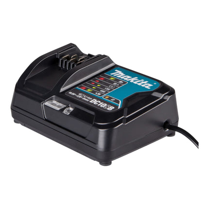 Makita DA 332 DSYJ cordless angle drill 12 V max. 12 mm + 2x rechargeable battery 1.5 Ah + charger + Makpac