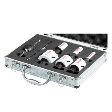 Makita EZYCHANGE BIM Lochsägen Set Elektriker ll 7 tlg. 20 - 65 mm Bi-Metall ( E-12326 ) - Toolbrothers