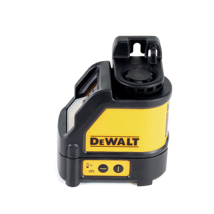 DeWalt DW 088 KTRI-XJ Láser de Líneas Cruzadas con Modo Pulso Rojo + Trípode de Aluminio DE 0881 1,7 m 1/4"