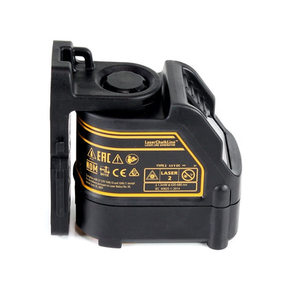 DeWalt DW 088 KTRI-XJ Láser de Líneas Cruzadas con Modo Pulso Rojo + Trípode de Aluminio DE 0881 1,7 m 1/4"