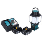 Makita DMR 055 RG Cordless Radio FM 360° 18 V + 2x Batteries 6.0Ah + Charger