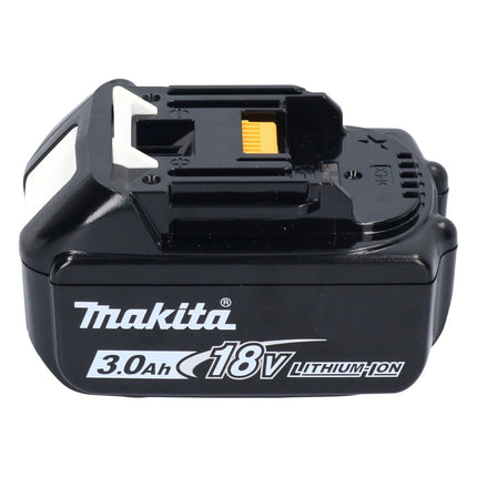 Makita DTM 52 F1JX4 Outil multifonctions sans fil 18 V Starlock Max Brushless + 1x batterie 3,0 Ah + kit d'accessoires + Makpac - sans chargeur