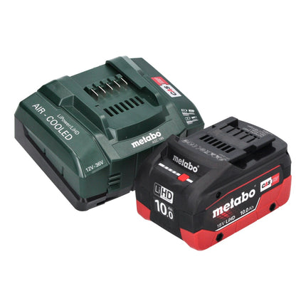 Metabo SSW 18 LTX 1750 BL cordless impact wrench 18 V 1750 Nm 3/4" brushless + 1x rechargeable battery 10.0 Ah + charger + metaBOX