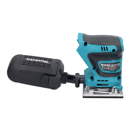 Makita DBO482RF1 Levigatrice vibrante a batteria 112x102mm 18V + 1x batteria 3,0Ah + caricabatterie