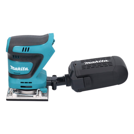 Makita DBO482RTJ Levigatrice vibrante a batteria 112x102mm 18V + 2 batterie da 5,0Ah + caricabatterie + valigetta Makpac