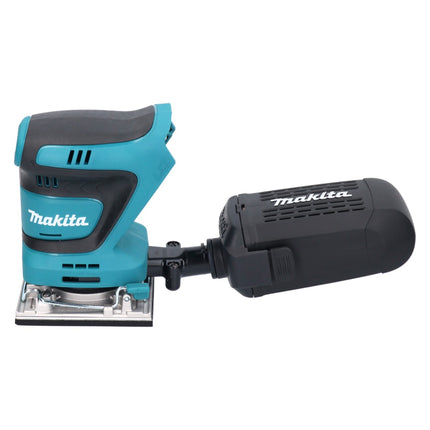 Lijadora orbital a batería Makita DBO 482 G1J 18 V 112 x 102 mm + 1x batería 6,0 Ah + Makpac - sin cargador