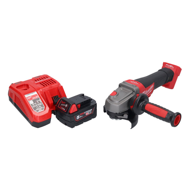 Milwaukee M18 CAG115XPDB-501 Cordless Angle Grinder 115mm Brushless 18V + 1x Battery 5.0Ah + Charger
