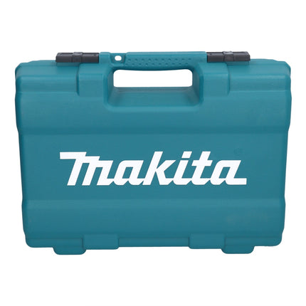 Makita DHP 487 RF1X1 18 V Perceuse-visseuse à percussion sans fil 40 Nm sans balais + 1x Batterie 3,0 Ah + Chargeur + Kit d'accessoires - 74 pièces + Mallette