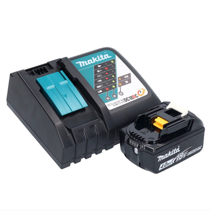 Makita DVC 750 LRM1 Aspirateur à batterie LXT 18 V 67 mbar 7,5 l Brushless + 1x batterie 4,0 Ah + chargeur