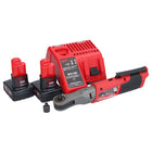 Milwaukee M12 FIR38-401 Cordless Sub Compact Ratchet 12V 75Nm 3/8