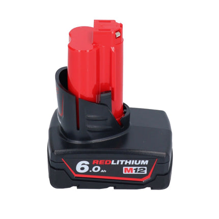 Milwaukee M12 FIR38-601 Cordless ratchet 12 V 75 Nm 3/8" 1/4" + 1x rechargeable battery 6.0 Ah - without charger