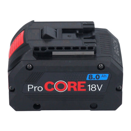 Bosch GWX 18V-15 SC Amoladora angular a batería profesional 18 V 125 mm BITURBO X-LOCK + 1x batería ProCORE 8,0 Ah + L-BOXX - sin cargador