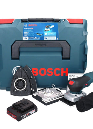 Bosch GSS 18V-13 Levigatrice orbitale a batteria 18 V + 1x batteria ricaricabile 2,0 Ah + L - senza caricabatterie