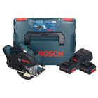 Bosch GKM 18V-50 Professional cordless metal circular saw 18 V 136 mm brushless + 2x ProCORE battery 8.0 Ah + charger + L-Boxx
