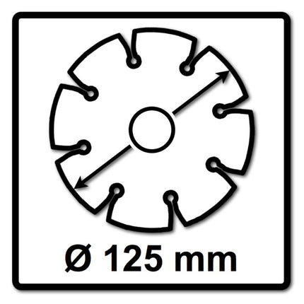 Bosch Standard per disco diamantato universale 125 x 22,23 mm ( 2608615059 ) per calcestruzzo, acciaio-calcestruzzo, mattoni, calce e arenaria