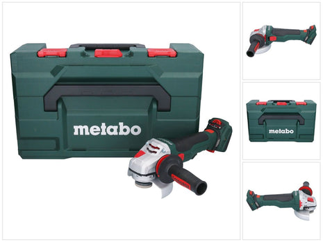 Metabo WVB 18 LTX BL 15-125 Smerigliatrice angolare rapida a batteria 18 V 125 mm ( 601731840 ) senza spazzole + metaBOX - senza batteria, senza caricabatterie