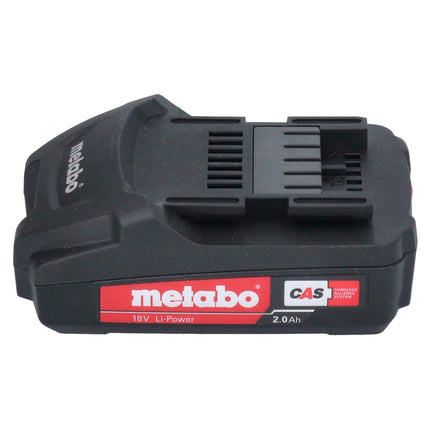 Metabo Basic Set 1x Li-Power Akkupack 18 V 2,0 Ah ( 625596000 ) + SC 30 Ladegerät 12- 18V ( 316067840 ) - Toolbrothers