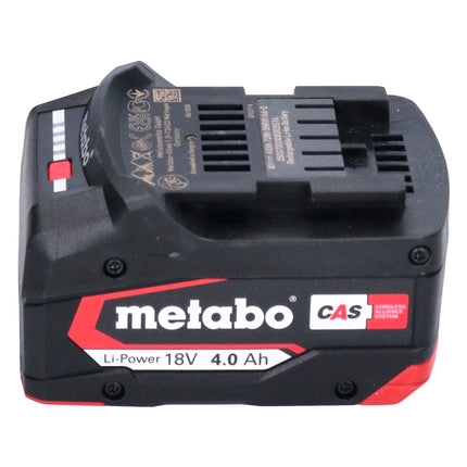 Metabo Basic Set 2x Li-Power Akkupack 18 V 4,0 Ah + Metabo SC 30 Ladegerät 12 - 18 V