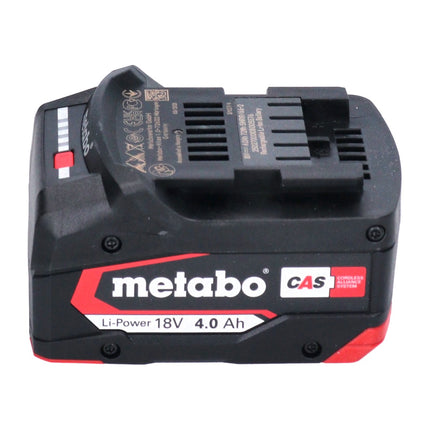 Metabo W 18 7-125 Cordless angle grinder 18 V 125 mm + 1x battery 4.0 Ah + metaBOX - without charger