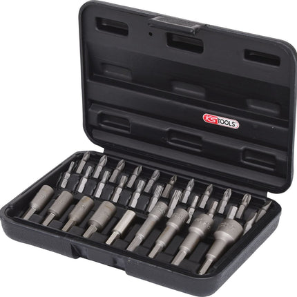 KS TOOLS 1/4" Bit- und Einschraubwerkzeug-Satz, 31-tlg ( 122.2100 ) - Toolbrothers