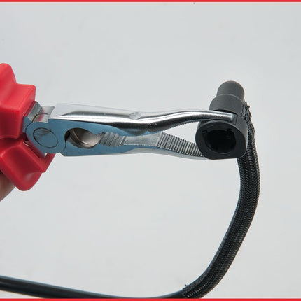 KS TOOLS Alicates de conducciones de combustible para racores rápidos ( 115.1008 )