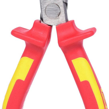 KS TOOLS ERGOTORQUE VDE Flachrundzange, gebogen, 165mm ( 117.1120 ) - Toolbrothers