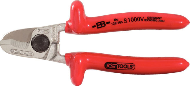 KS TOOLS Cortacables 1000V para una mano, 165 mm ( 117.1287 )