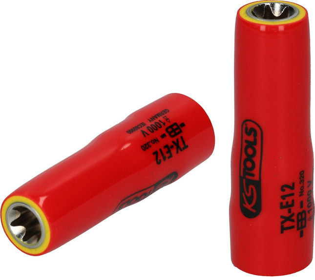KS TOOLS 3/8' Bussola a inserto Torx-E con isolamento protettivo, E11, lunga ( 117.2369 )