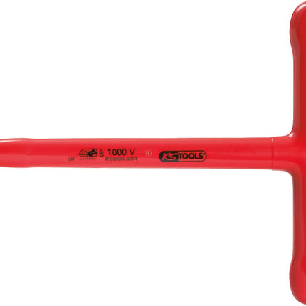 KS TOOLS 3/8' Chiave con impugnatura a T con isolamento protettivo, 200mm ( 117.3820 )